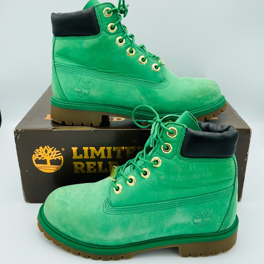 Timberland Premium Boots Shoes Sz 4Y